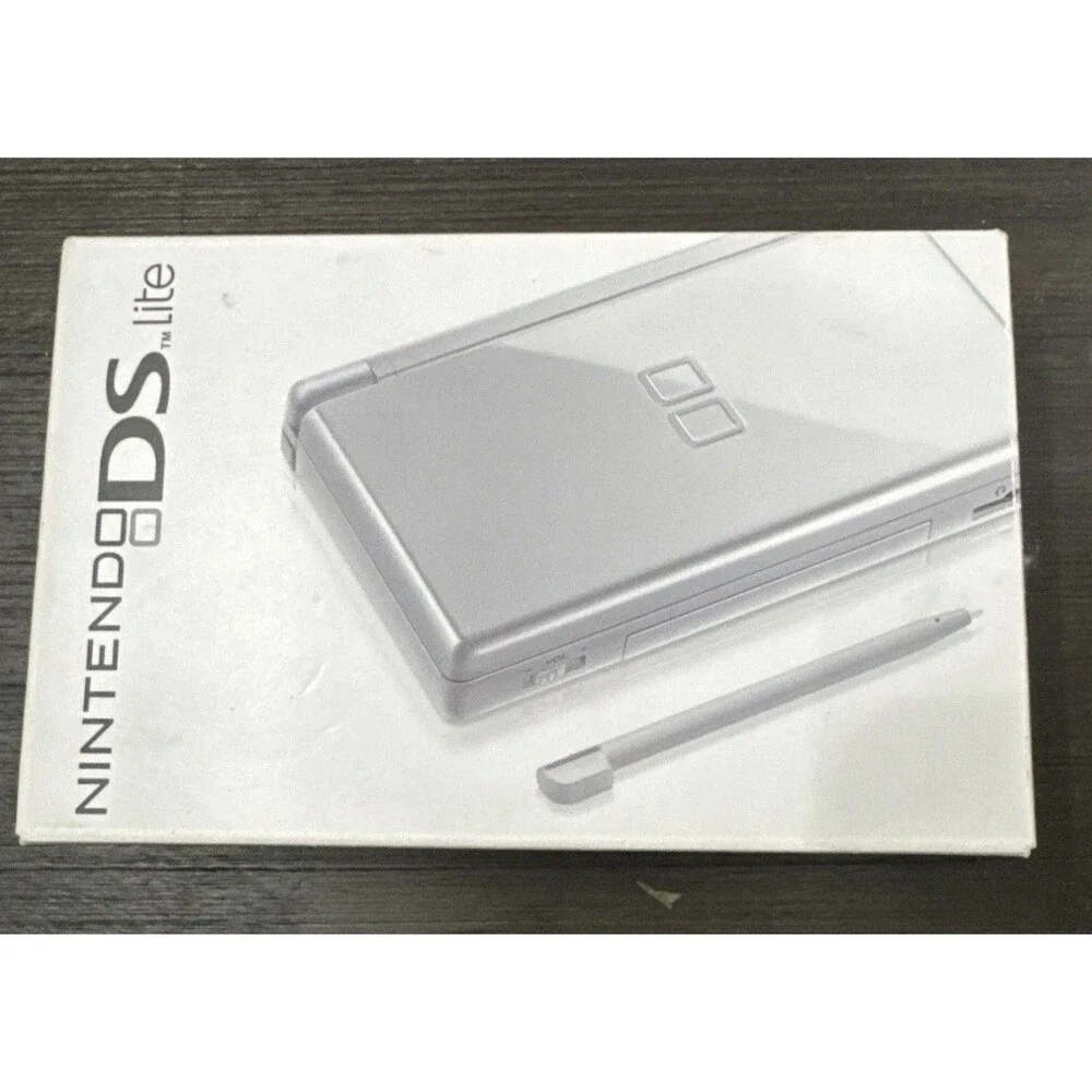 Nintendo DS Lite Handheld Onix Black Tested & Working